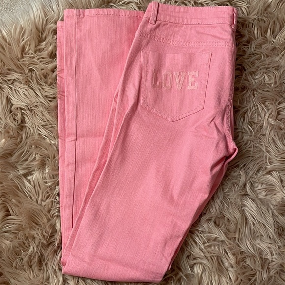 Victoria’s Secret PINK Butt Jeans Pink Size 6 - Picture 1 of 13